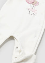 Baby Girl Velour Duck Babygrow Pink (Sold Separately) (Mayoral)