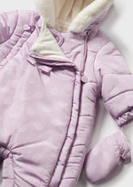 Baby Girl Violet Pramsuit Snowsuit (mayoral)