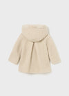 Baby Girls Beige Bouclé Coat (mayoral)