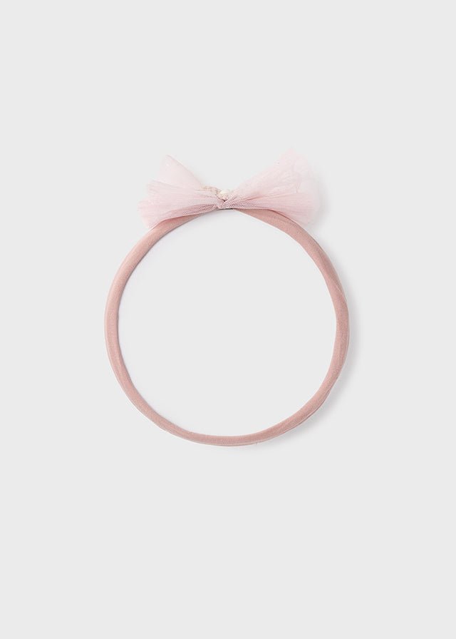 Baby Girls' Blush Pink Bow Headband (Mayoral)