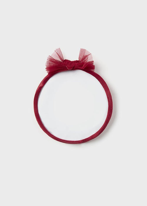 Baby Girls' Cherry Red Bow Headband (Mayoral)