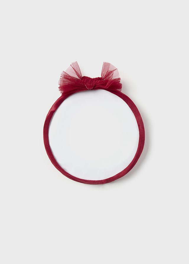 Baby Girls' Cherry Red Bow Headband (Mayoral)