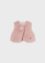 Baby Girls' Faux Fur Vest - Pink (mayoral)