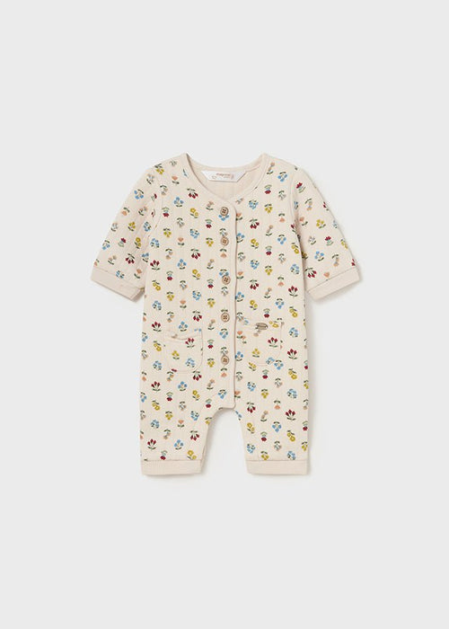 Baby Girls' Floral Padded Onesie (Mayoral)