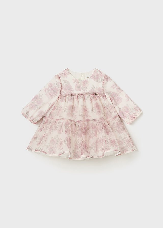 Baby Girl's Floral Tulle Dress (Mayoral)