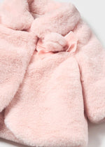 Baby Girls Pink Faux Fur Coat (mayoral)