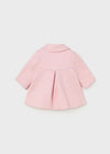 Baby Girls Pink Trapeze Coat (mayoral)