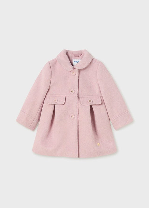 Baby Girls' Pink Woolen Coat (mayoral)