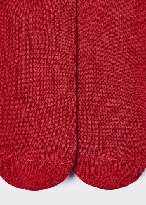 Baby Girls Red Cotton Tights (mayoral) (A/W)