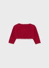 Baby Girls Red Knitted Cardigan (Mayoral)