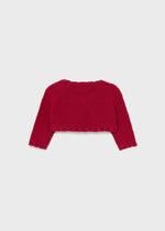 Baby Girls Red Knitted Cardigan (Mayoral)