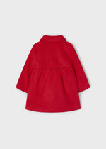 Baby Girls Red Traditional Christmas Coat (Mayoral)