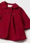 Baby Girls Red Trapeze Coat (mayoral)