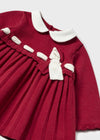 Baby Girls Red Tricot Dress (Mayoral)