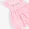 Baby Girl's Satin Tulle Dress & Panties Set