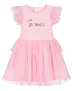 Baby Girl's Satin Tulle Dress & Panties Set