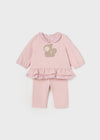 Baby Girls' Squirrel Pant Set Pink (Mayoral)