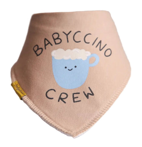 Babyccino Crew Organic Cotton DribbleBoo Bandana Bib