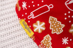 Baking for Santa Organic Cotton Bandana Bib