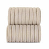 BEIGE Basic Rib Cotton Short Socks (A/W)