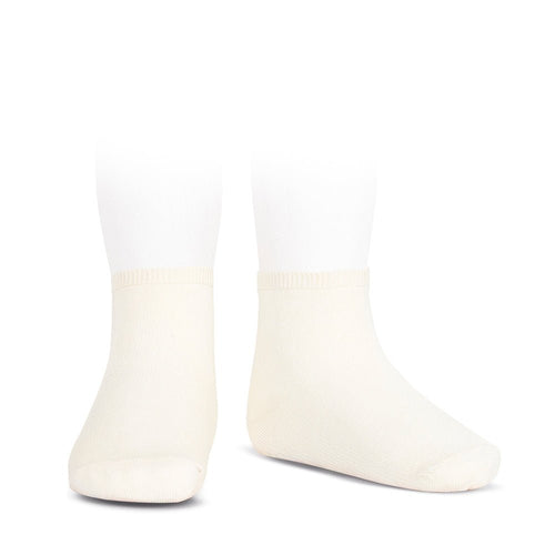 BEIGE Elastic Cotton Ankle Socks (Condor) - CottonKids.ie - 0-1 month - 1-2 month - 12 month