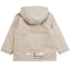 Beige Waterproof Fleece - Lined Raincoat