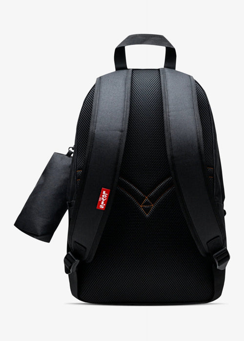 Black Backpack with Pencil Case