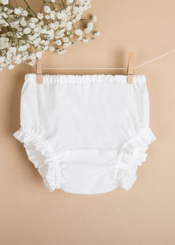 IVORY Cotton Bloomers