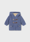 Blue Knitted Cotton Pram Coat (mayoral)