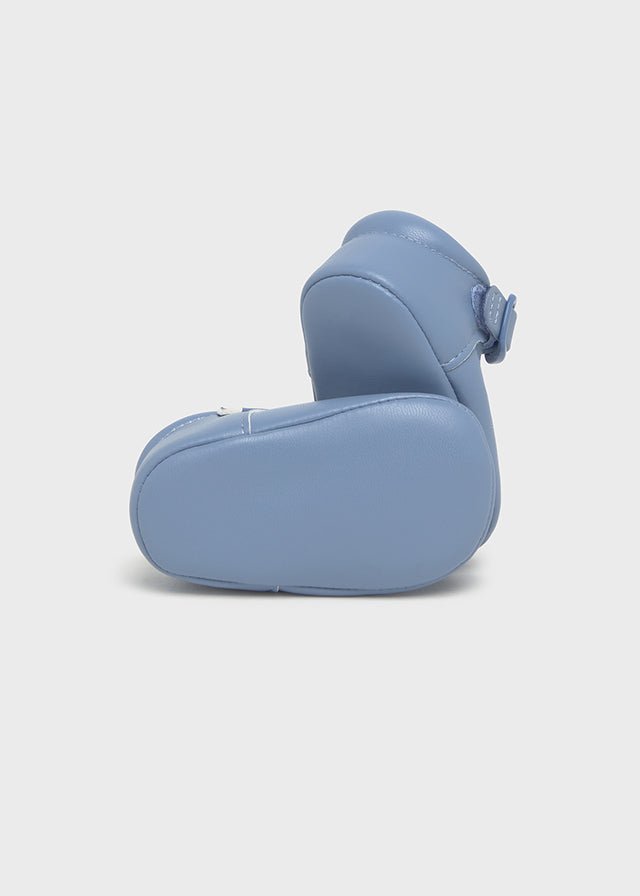 Blue Newborn Boy Pre - Walker Shoes
