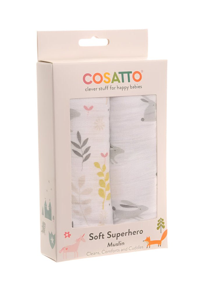 Bobtail Muslin Duo – 2 Pack (80 x 60 cm)