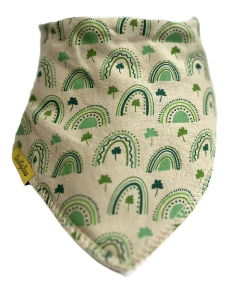 Boho St. Patrick’s Day Organic Cotton DribbleBoo Bandana Bib