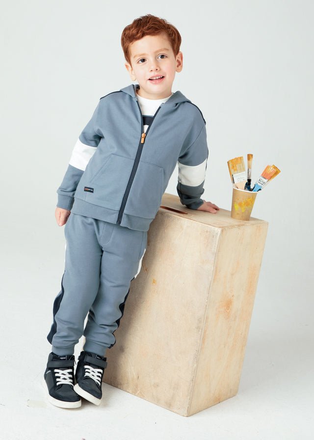 Boys' 3 - Piece Color Block Tracksuit Set (Mayoral)