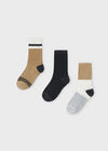 Boys' 3 - Piece Ribbed Sock Set (Mayoral)