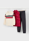 Boys 3 - Piece Tracksuit with Vest