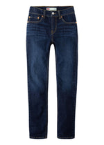 Boys 512 Slim Tapered Dark Blue Jeans