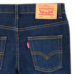 Boys 512 Slim Tapered Dark Blue Jeans