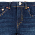 Boys 512 Slim Tapered Dark Blue Jeans