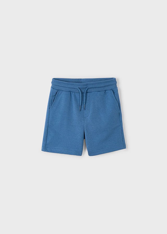 Boys Basic Fleece Shorts - Blue