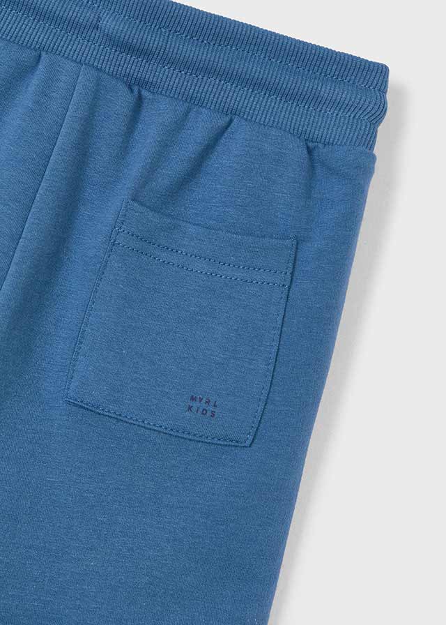 Boys Basic Fleece Shorts - Blue