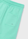 Boys Basic Fleece Shorts - Mint