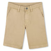 Boys Beige Bermuda Shorts