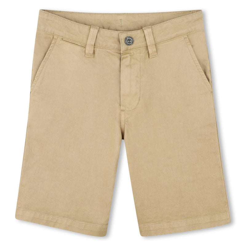 Boys Beige Bermuda Shorts