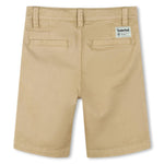 Boys Beige Bermuda Shorts