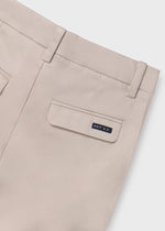 Boys Beige Cotton Chino Trousers (Mayoral)