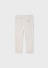 Boys Beige Cotton & Linen Pants Mayoral ( Match - D )