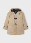 Boys Beige Felted Duffle Coat (Mayoral)