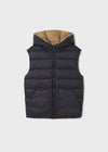 Boys Beige Reversible Gilet (Mayoral)