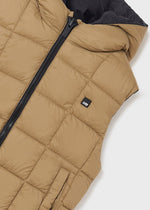 Boys Beige Reversible Gilet (Mayoral)