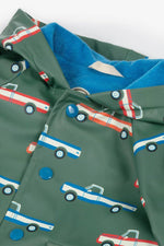 Boys Big Trucks Snap Raincoat